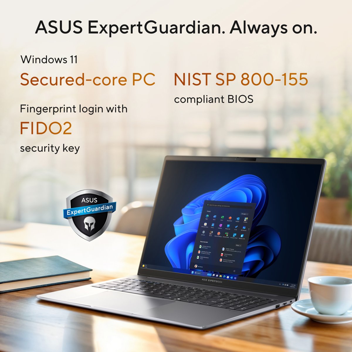 ASUS ExpertBook P3 PM3606CK-R515X AMD Ryzen™ AI 5 330 Laptop 40.6 cm (16") WUXGA 16 GB DDR5-SDRAM 512 GB SSD Wi-Fi 7 (802.11be) Windows 11 Pro Grey - Image 16