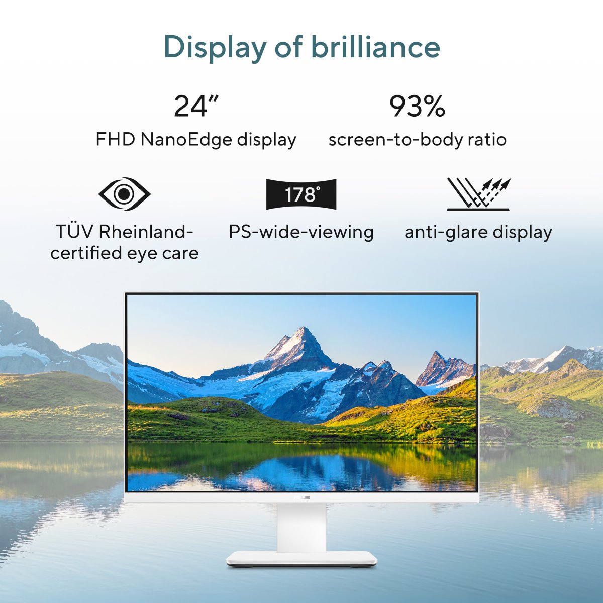 ASUS V400 AiO V440VAK-BPC027W Intel® Core™ i3 i3-1315U 60.5 cm (23.8") 1920 x 1080 pixels All-in-One PC 8 GB DDR5-SDRAM 512 GB SSD Windows 11 Home Wi-Fi 6 (802.11ax) Black - Image 10