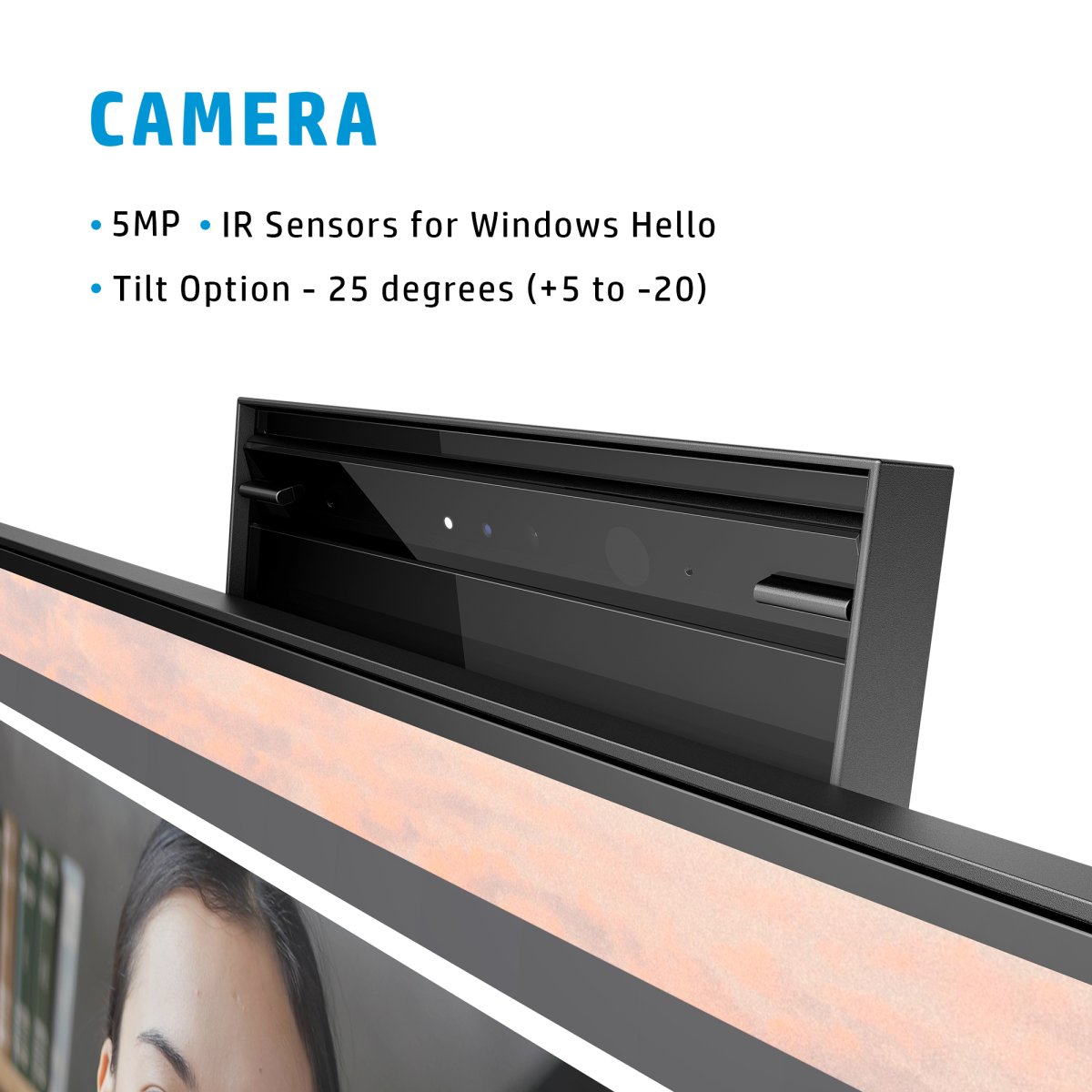 HP E24mv G4 FHD Conferencing Monitor - Image 10