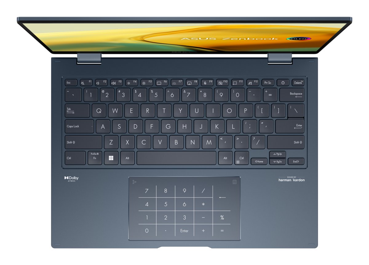 ASUS Zenbook 14 Flip OLED UP3404VA-KN139W Intel® Core™ i5 i5-1340P Hybrid (2-in-1) 35.6 cm (14") Touchscreen 2.8K 16 GB LPDDR5-SDRAM 512 GB SSD Wi-Fi 6E (802.11ax) Windows 11 Home Blue - Image 8