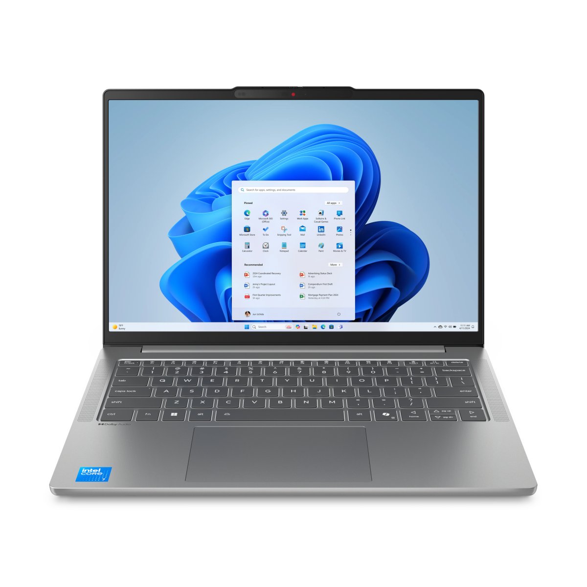 Lenovo IdeaPad Slim 5 14AKP10 Copilot+ PC AMD Ryzen™ AI 5 340 Laptop 35.6 cm (14") WUXGA 24 GB DDR5-SDRAM 1 TB SSD Wi-Fi 7 (802.11be) Windows 11 Home English Grey