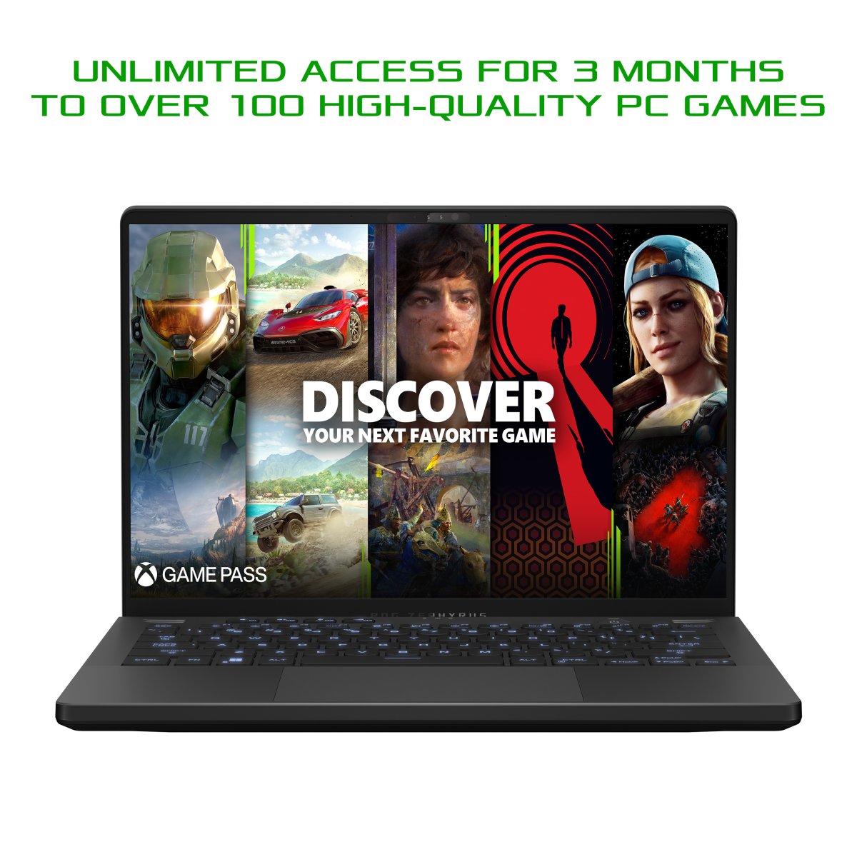 ASUS ROG Zephyrus G14 GA402XZ-N2002W AMD Ryzen™ 9 7940HS Laptop 35.6 cm (14") Quad HD+ 32 GB DDR5-SDRAM 1 TB SSD NVIDIA GeForce RTX 4080 Wi-Fi 6E (802.11ax) Windows 11 Home Grey - Image 2