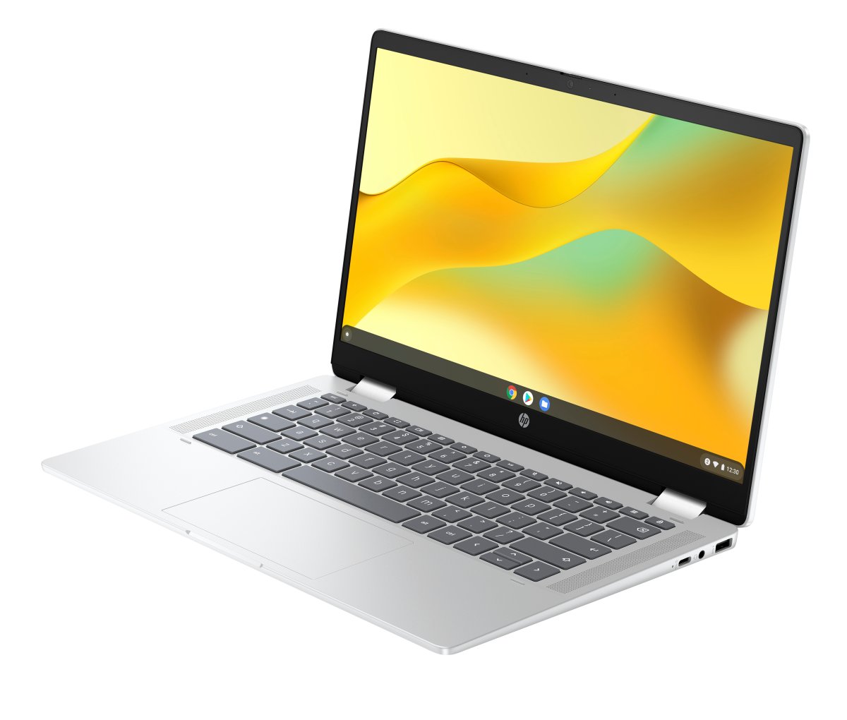 HP Chromebook x360 14b-cd0001na 14-inch FHD Touchscreen Intel N200 8GB 128GB eUFS ChromeOS Silver - Image 12