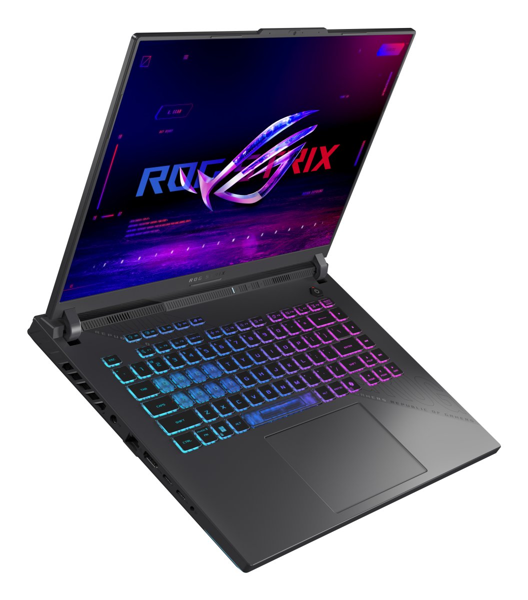 ASUS ROG Strix G16 G614PP-RV021W AMD Ryzen™ 9 8940HX Laptop 40.6 cm (16") WUXGA 32 GB DDR5-SDRAM 1 TB SSD NVIDIA GeForce RTX 5070 Wi-Fi 6E (802.11ax) Windows 11 Home Black, Grey - Image 10