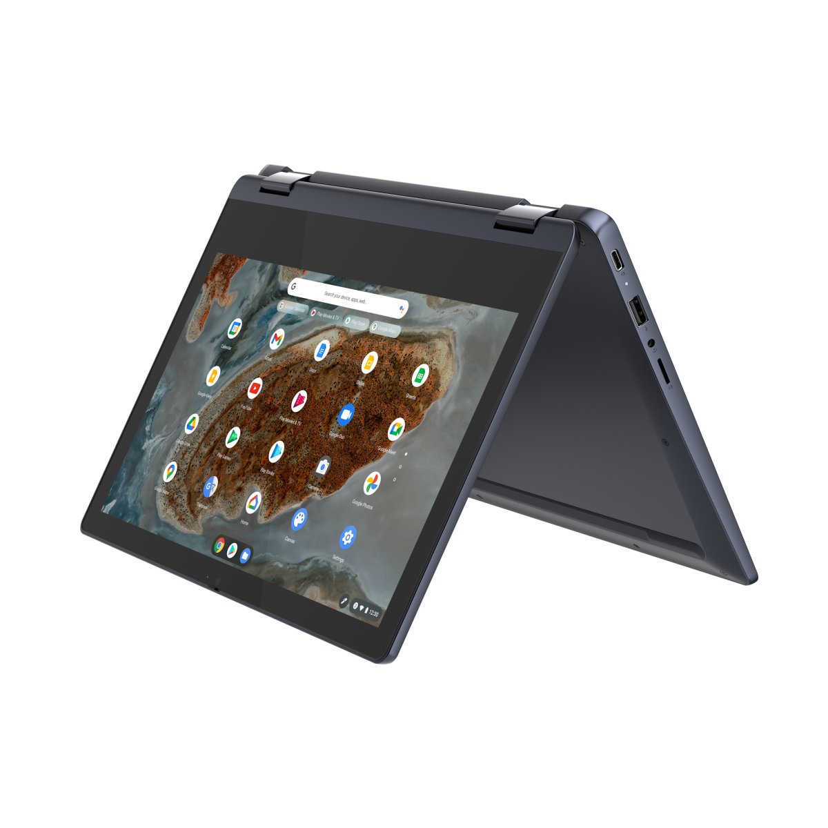 Lenovo IdeaPad Flex 3 Chrome 11M836 MediaTek MT8183 Chromebook 29.5 cm (11.6") Touchscreen HD 4 GB LPDDR4x-SDRAM 32 GB eMMC Wi-Fi 5 (802.11ac) ChromeOS UK English Blue - Image 8