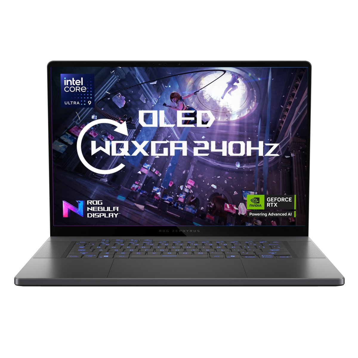 ASUS ROG Zephyrus G16 GU605CW-QR087W Intel Core Ultra 9 285H Laptop 40.6 cm (16") WQXGA 32 GB LPDDR5x-SDRAM 2 TB SSD NVIDIA GeForce RTX 5080 Wi-Fi 7 (802.11be) Windows 11 Home Grey - Image 2