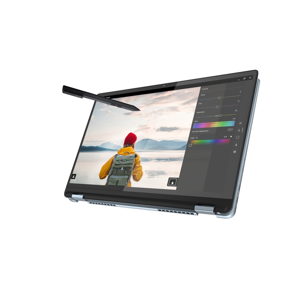 Lenovo IdeaPad Flex IP 5 Chrome 14IAU7 (Plus) Intel® Core™ i3 i3-1315U Chromebook 35.6 cm (14") Touchscreen WUXGA 8 GB LPDDR4x-SDRAM 256 GB SSD Wi-Fi 6E (802.11ax) ChromeOS UK English Blue - Image 16
