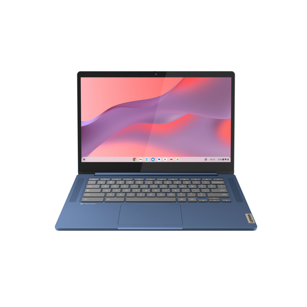 Lenovo IdeaPad Slim 3 Chrome 14M868 MediaTek Kompanio 520 Chromebook 35.6 cm (14") Full HD 8 GB LPDDR4x-SDRAM 128 GB eMMC Wi-Fi 6 (802.11ax) ChromeOS UK English Blue