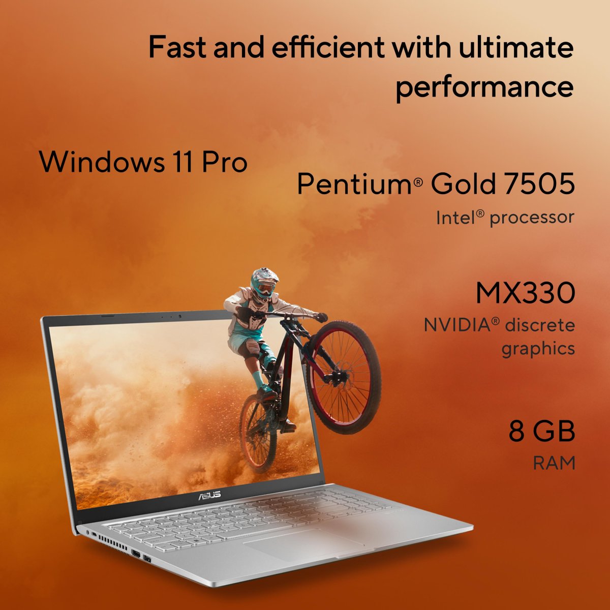 ASUS Vivobook 15 X1500EA-EJ2670W Intel® Pentium® Gold 7505 Laptop 39.6 cm (15.6") Full HD 8 GB DDR4-SDRAM 256 GB SSD Wi-Fi 5 (802.11ac) Windows 11 Home in S mode Black - Image 17