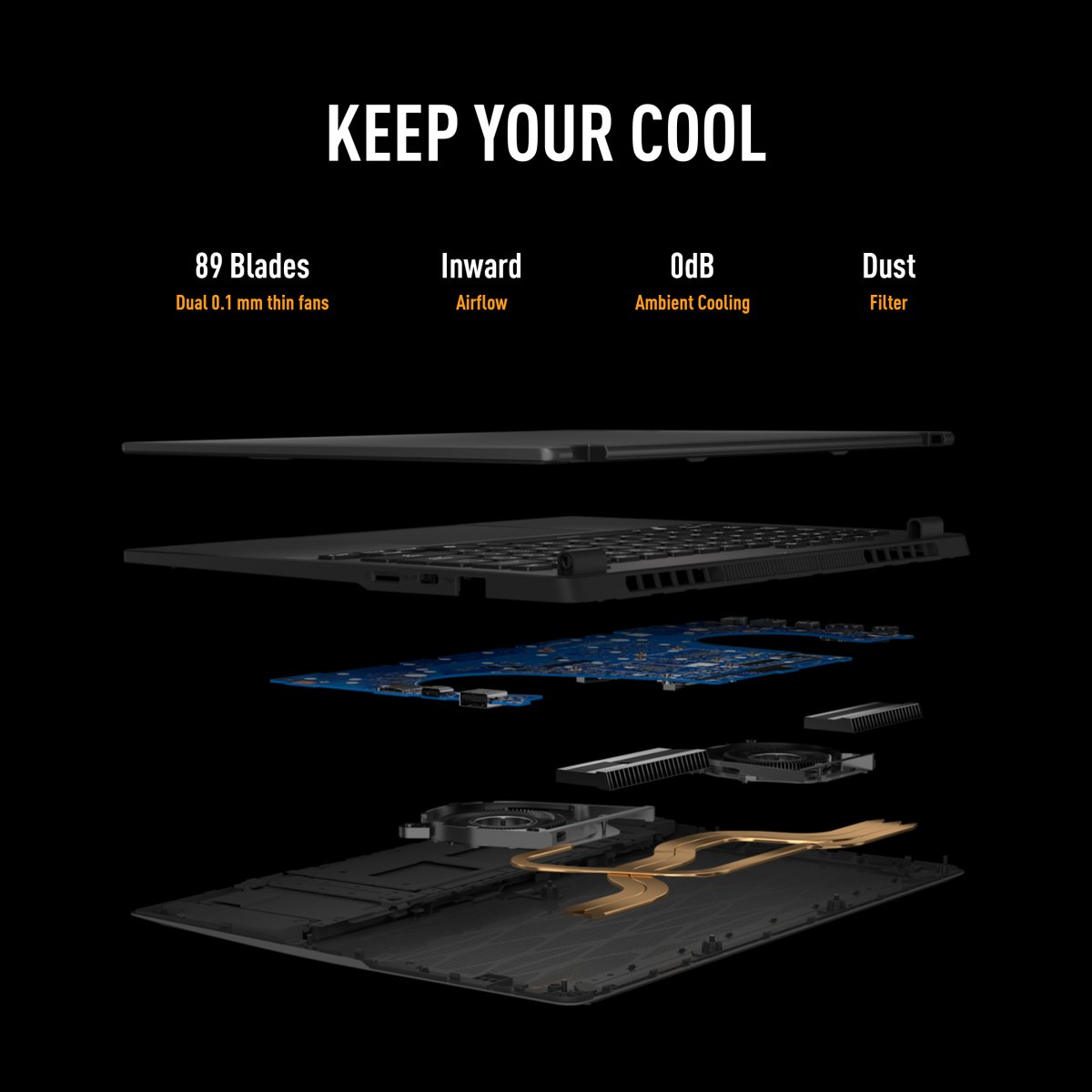 ASUS TUF Gaming A14 FA401KM-RG003W AMD Ryzen™ AI 7 350 Laptop 35.6 cm (14") 2.5K 16 GB LPDDR5x-SDRAM 1 TB SSD NVIDIA GeForce RTX 5060 Wi-Fi 6E (802.11ax) Windows 11 Home Belgian Grey - Image 21