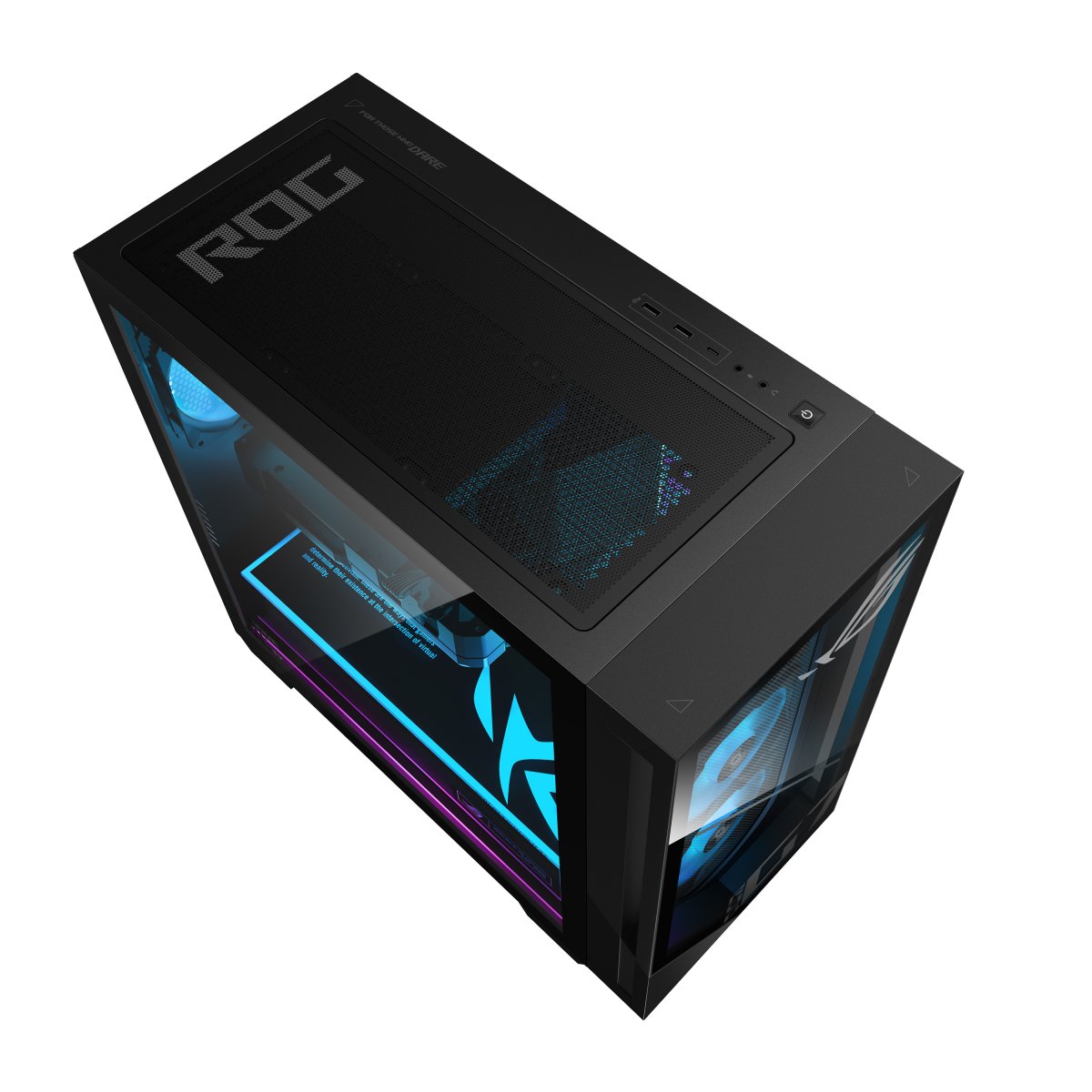 ASUS ROG G700 G700TF-07265F272W Intel Core Ultra 7 265F 32 GB DDR5-SDRAM 1 TB SSD NVIDIA GeForce RTX 5070 Windows 11 Home Tower PC Black - Image 3