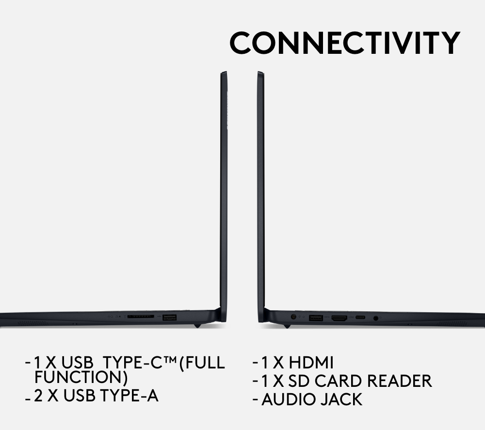 Lenovo IdeaPad 3 15IAU7 Intel® Core™ i7 i7-1255U Laptop 39.6 cm (15.6") Full HD 16 GB DDR4-SDRAM 512 GB SSD Wi-Fi 6 (802.11ax) Windows 11 Home UK English Blue - Image 9