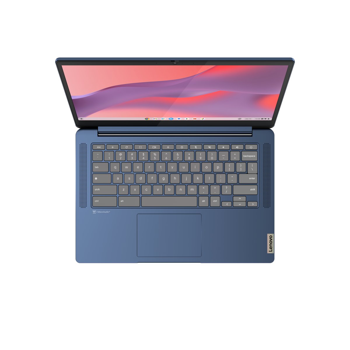 Lenovo IdeaPad Slim 3 Chrome 14M868 MediaTek Kompanio 520 Chromebook 35.6 cm (14") Full HD 8 GB LPDDR4x-SDRAM 128 GB eMMC Wi-Fi 6 (802.11ax) ChromeOS UK English Blue - Image 6