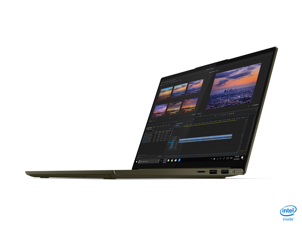 Lenovo Yoga Slim 7 14IIL05 Intel® Core™ i7 i7-1065G7 Laptop 35.6 cm (14") Full HD 8 GB LPDDR4x-SDRAM 512 GB SSD Wi-Fi 6 (802.11ax) Windows 10 Home Green - Image 2