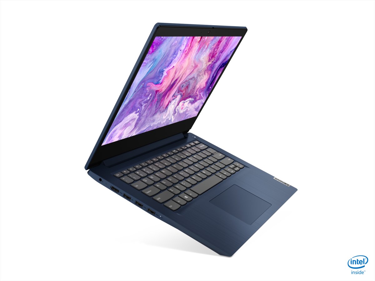 Lenovo IdeaPad 3 14IIL05 Intel® Core™ i7 i7-1065G7 Laptop 35.6 cm (14") Full HD 8 GB DDR4-SDRAM 256 GB SSD Wi-Fi 6 (802.11ax) Windows 10 Home in S mode Blue - Image 3