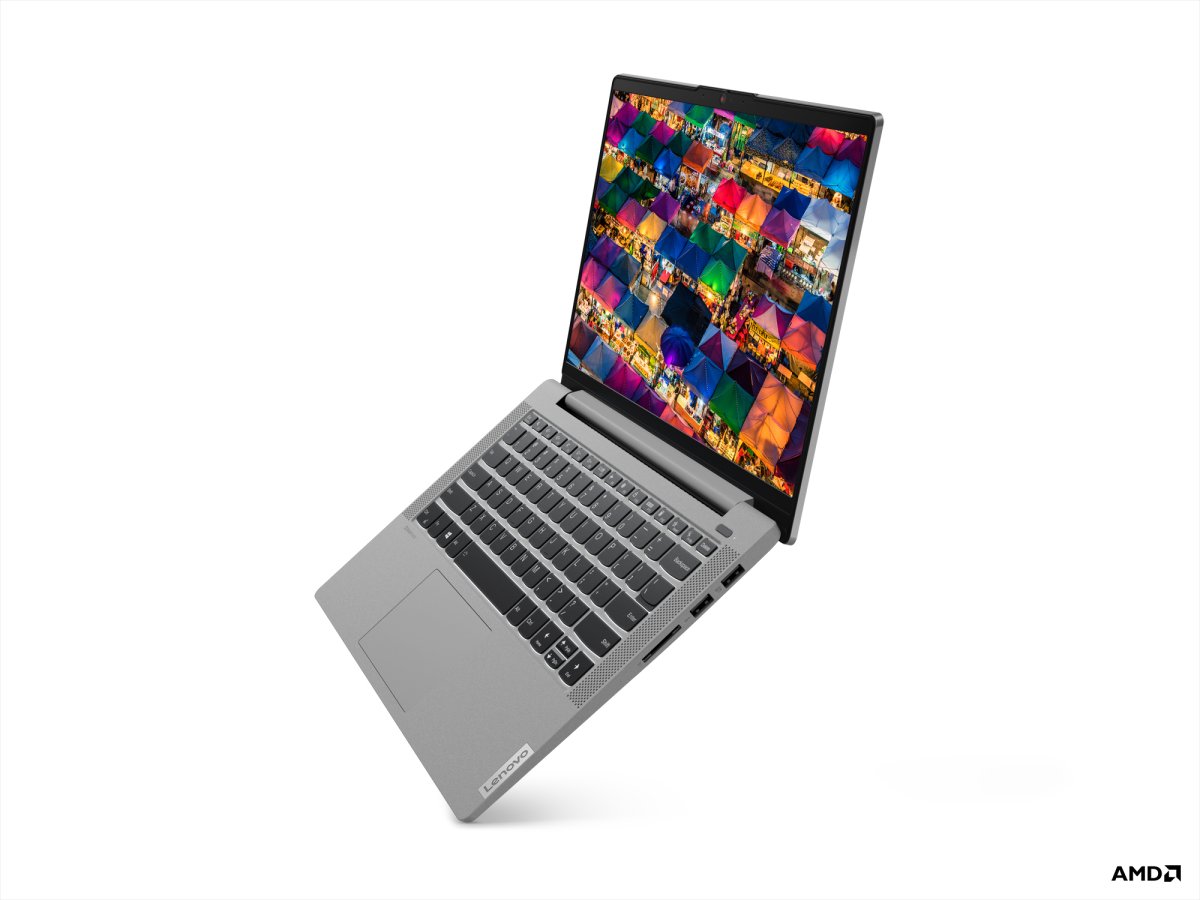 Lenovo IdeaPad 5 14ARE05 AMD Ryzen™ 7 4700U Laptop 35.6 cm (14") Full HD 8 GB DDR4-SDRAM 512 GB SSD Wi-Fi 6 (802.11ax) Windows 10 Home in S mode Grey, Platinum - Image 2