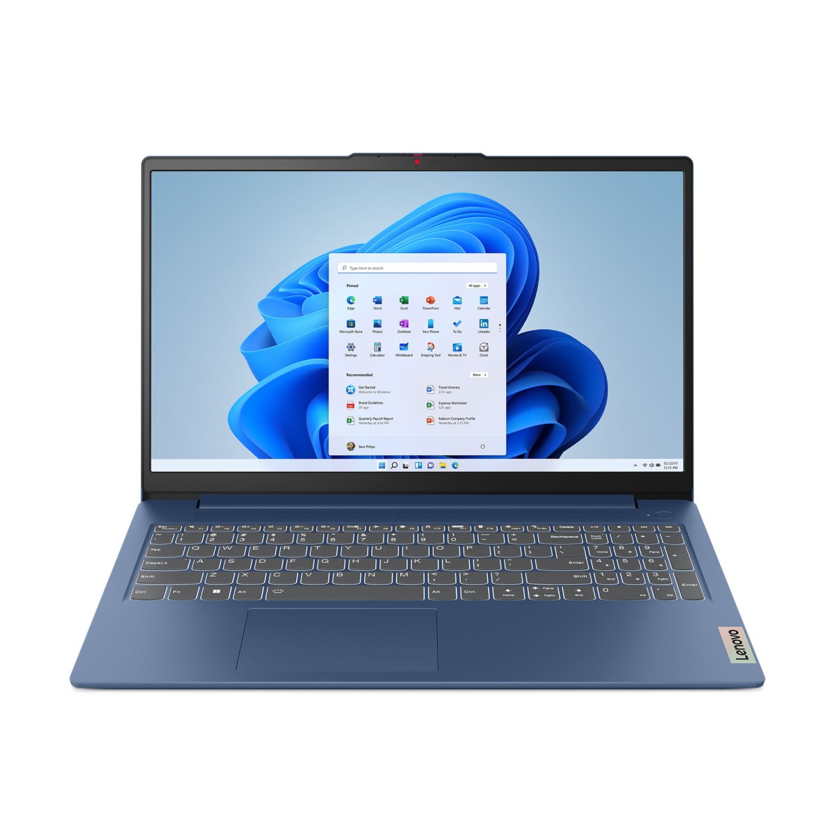 Lenovo IdeaPad Slim 3 16IRU8 Intel® U U300 Laptop 40.6 cm (16") WUXGA 4 GB LPDDR5-SDRAM 128 GB SSD Wi-Fi 6 (802.11ax) Windows 11 Home in S mode English Blue - Image 18