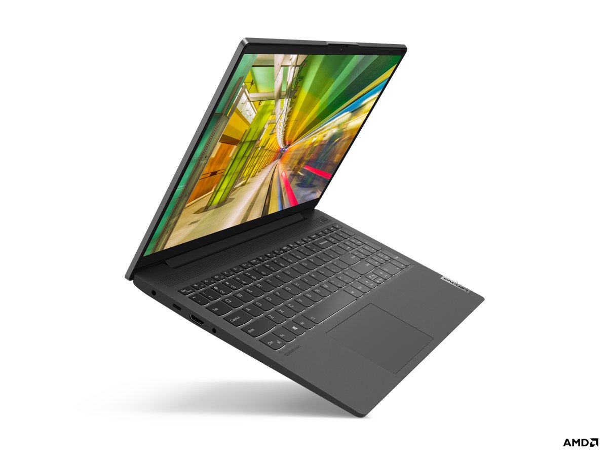 Lenovo IdeaPad 5 15ALC05 AMD Ryzen™ 5 5500U Laptop 39.6 cm (15.6") Full HD 8 GB DDR4-SDRAM 256 GB SSD Wi-Fi 5 (802.11ac) Windows 11 Home in S mode UK English Grey - Image 3