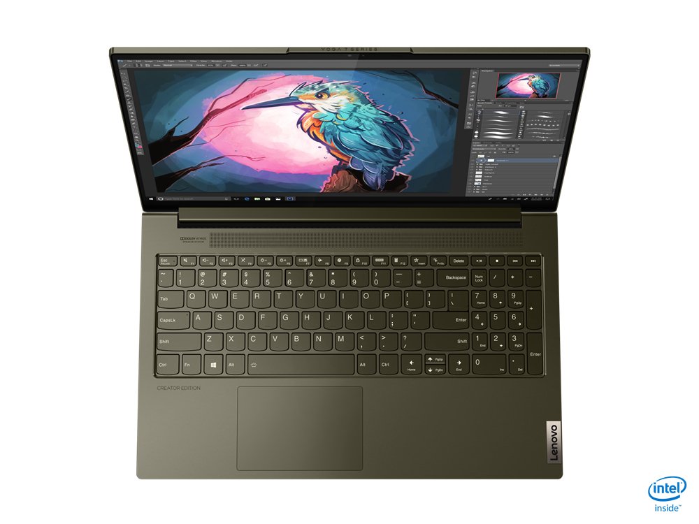 Lenovo Yoga Creator 7 15IMH05 Intel® Core™ i5 i5-10300H Laptop 39.6 cm (15.6") Full HD 8 GB DDR4-SDRAM 512 GB SSD NVIDIA® GeForce® GTX 1650 Wi-Fi 6 (802.11ax) Windows 10 Home - Image 2