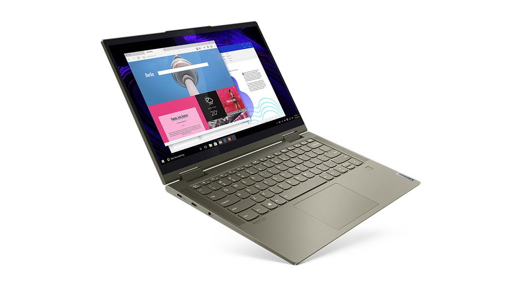 Lenovo Yoga 7 14ITL5 Intel® Core™ i5 i5-1135G7 Hybrid (2-in-1) 35.6 cm (14") Touchscreen Full HD 8 GB DDR4-SDRAM 256 GB SSD Wi-Fi 6 (802.11ax) Windows 10 Home Green - Image 5