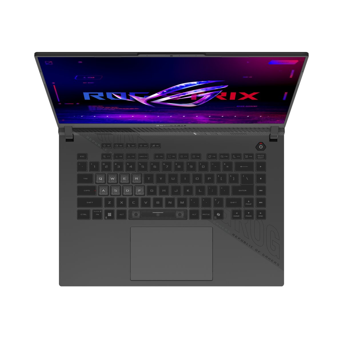 ASUS ROG Strix G16 G614PP-RV021W AMD Ryzen™ 9 8940HX Laptop 40.6 cm (16") WUXGA 32 GB DDR5-SDRAM 1 TB SSD NVIDIA GeForce RTX 5070 Wi-Fi 6E (802.11ax) Windows 11 Home Black, Grey - Image 5