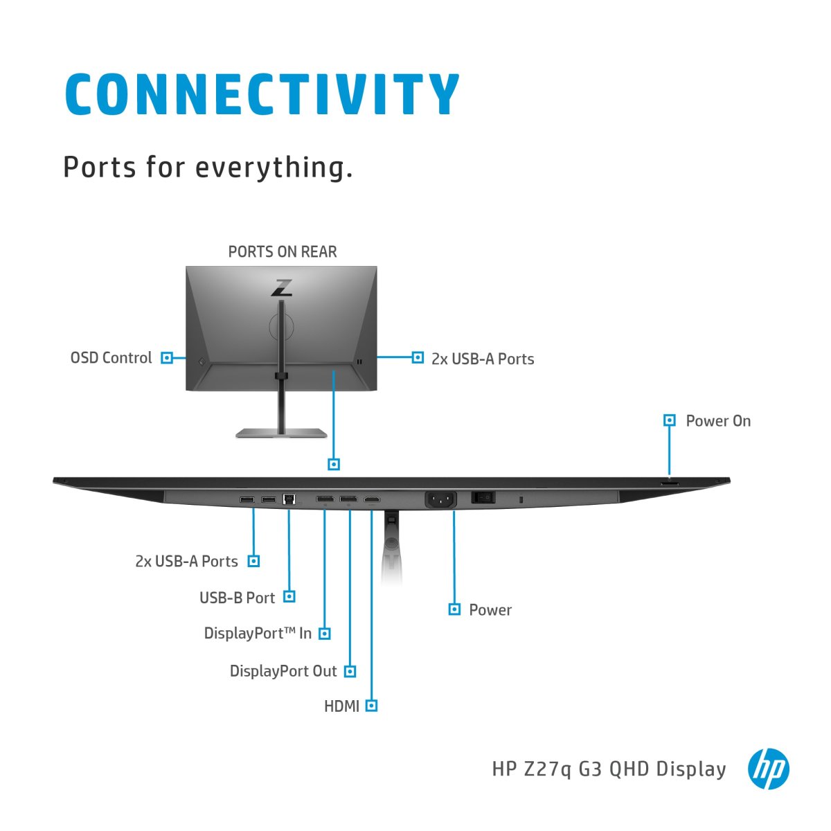 HP Z27q G3 QHD Display - Image 4