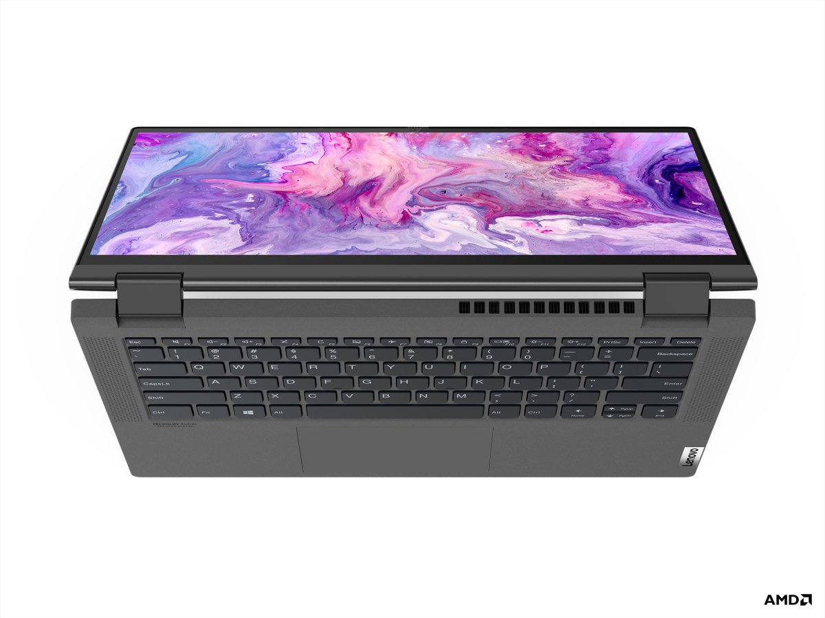 Lenovo IdeaPad Flex 5 14ALC05 AMD Ryzen™ 3 5300U Hybrid (2-in-1) 35.6 cm (14") Touchscreen Full HD 8 GB DDR4-SDRAM 256 GB SSD Wi-Fi 6 (802.11ax) Windows 11 Home UK English Graphite, Grey - Image 5