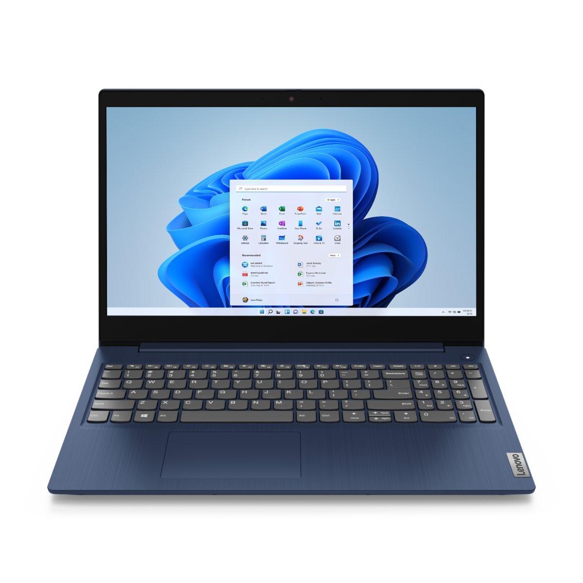 Lenovo IdeaPad 3 15ITL6 Intel® Pentium® Gold 7505 Laptop 39.6 cm (15.6") Full HD 4 GB DDR4-SDRAM 128 GB SSD Wi-Fi 6 (802.11ax) Windows 10 Home in S mode English Blue - Image 3