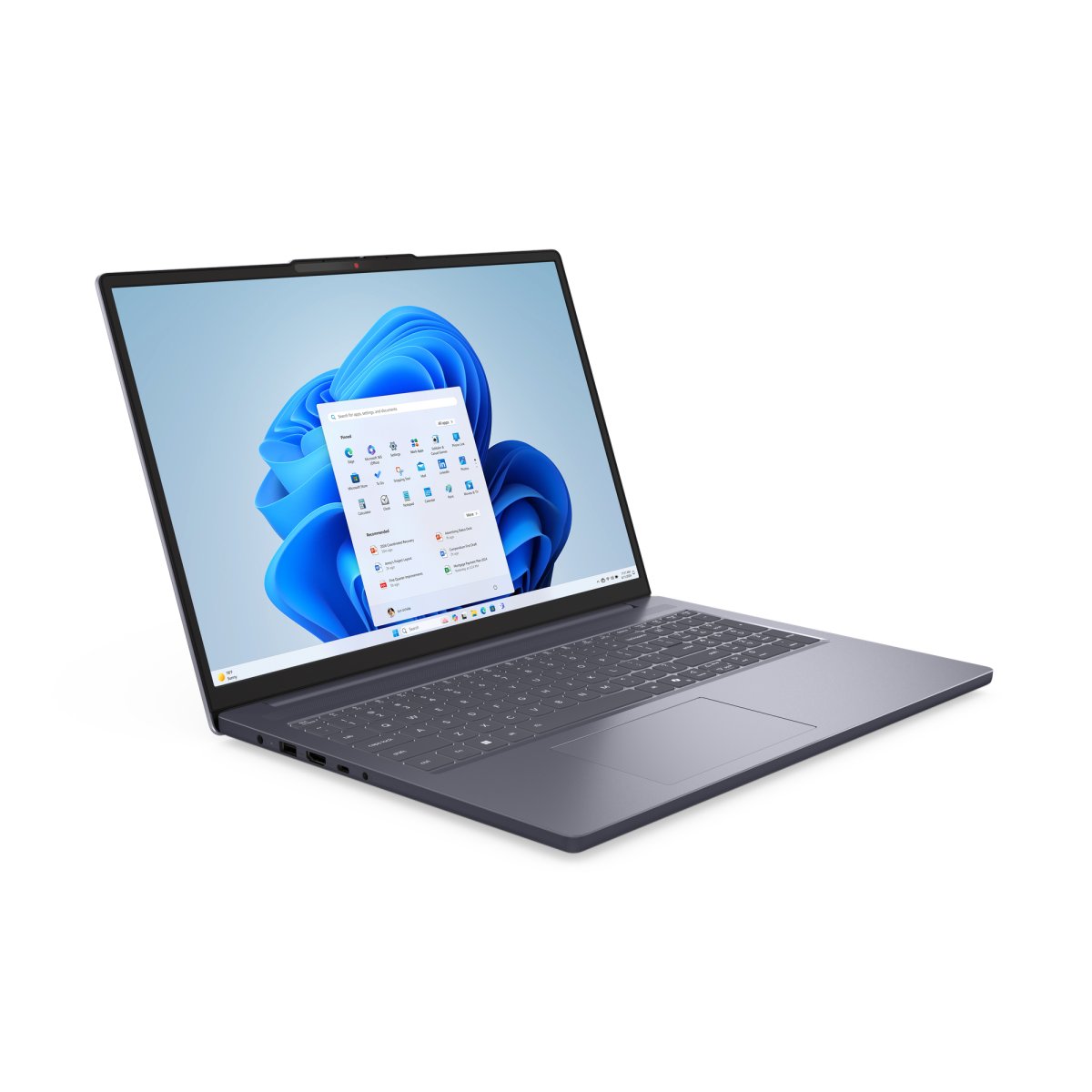 Lenovo IdeaPad Slim 3 16ARP10 AMD Ryzen™ 7 Laptop 40.6 cm (16") WUXGA 16 GB DDR5-SDRAM 512 GB SSD Wi-Fi 7 (802.11be) Windows 11 Home in S mode English Grey - Image 7