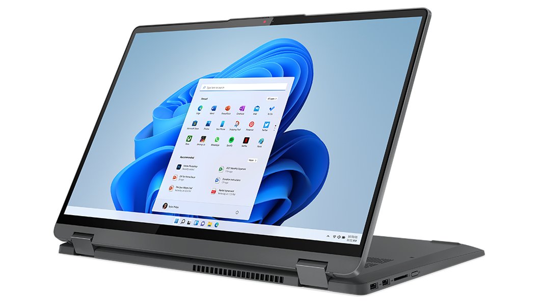Lenovo IdeaPad Flex 5 16IAU7 Intel® Core™ i5 i5-1235U Hybrid (2-in-1) 40.6 cm (16") Touchscreen WUXGA 8 GB LPDDR4x-SDRAM 512 GB SSD Wi-Fi 6 (802.11ax) Windows 11 Home in S mode UK English Grey - Image 3