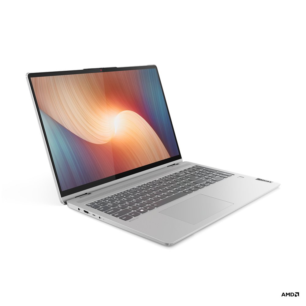 Lenovo IdeaPad Flex 5 16ALC7 AMD Ryzen™ 5 5500U Hybrid (2-in-1) 40.6 cm (16") Touchscreen WUXGA 8 GB LPDDR4x-SDRAM 512 GB SSD Wi-Fi 6 (802.11ax) Windows 11 Home in S mode UK English Grey - Image 3