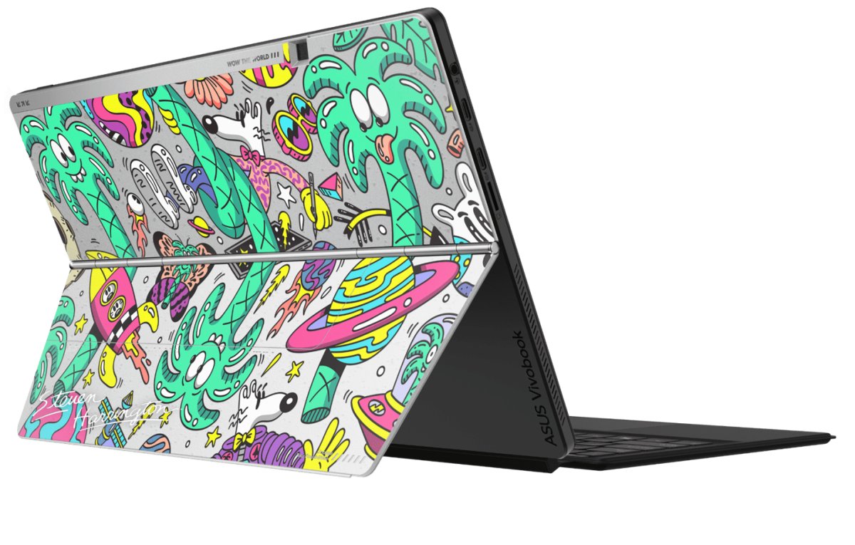 ASUS Vivobook 13 Slate OLED T3300KA-LQ110W Intel® Pentium® Silver N6000 Hybrid (2-in-1) 33.8 cm (13.3") Touchscreen Full HD 8 GB LPDDR4x-SDRAM 256 GB SSD Wi-Fi 6 (802.11ax) Windows 11 Home Black - Image 2