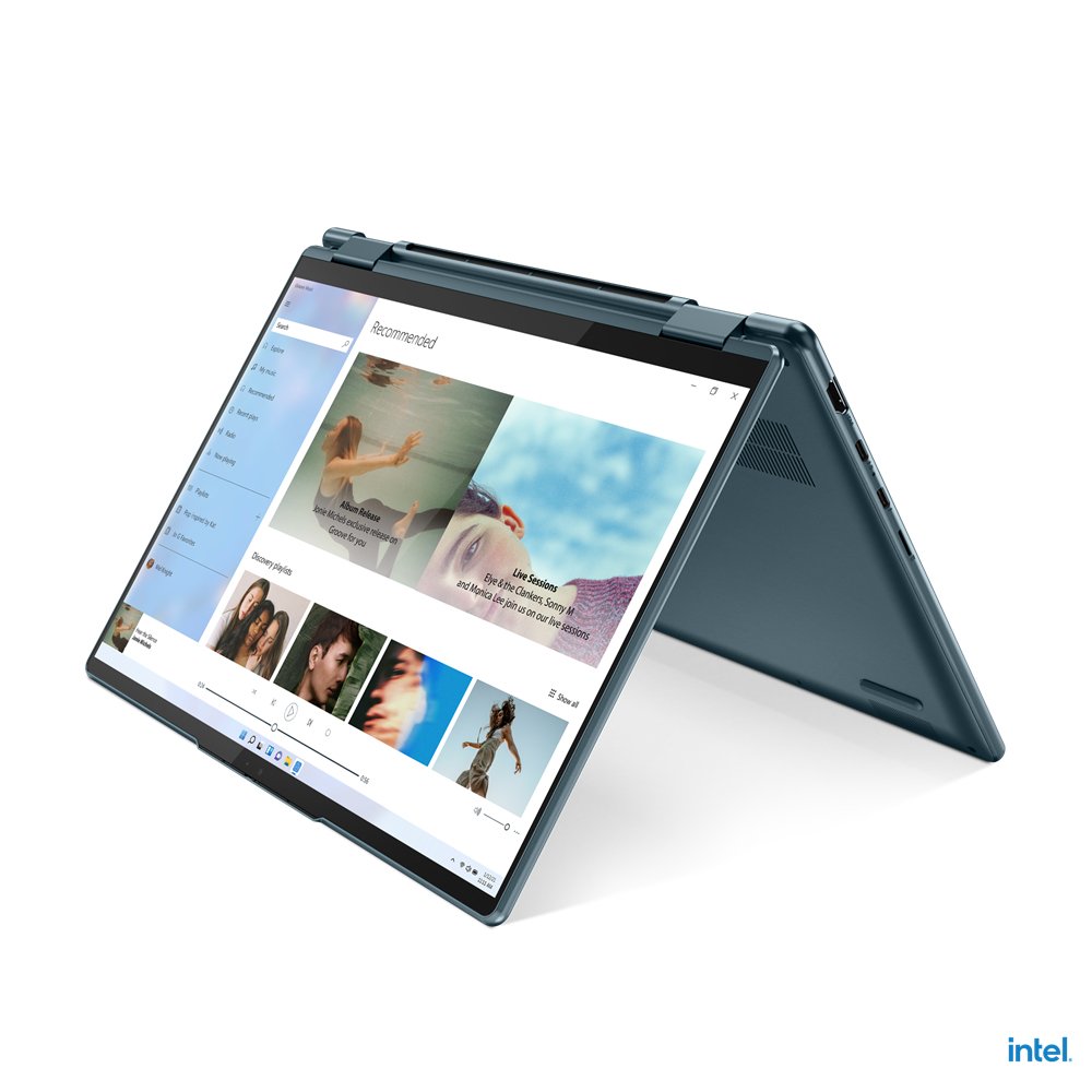 Lenovo Yoga 7 14IAL7 Intel® Core™ i5 i5-1235U Hybrid (2-in-1) 35.6 cm (14") Touchscreen 2.2K 8 GB LPDDR5-SDRAM 512 GB SSD Wi-Fi 6 (802.11ax) Windows 11 Home UK English Blue - Image 3