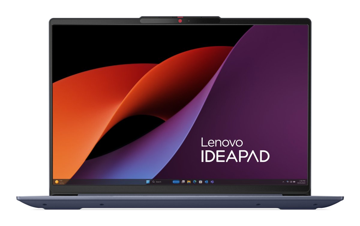Lenovo IdeaPad Slim 5 14Q8X9 Copilot+ PC Snapdragon X1P-42-100 Laptop 35.6 cm (14") WUXGA 16 GB LPDDR5x-SDRAM 512 GB SSD Wi-Fi 7 (802.11be) Windows 11 Home UK English Blue - Image 2