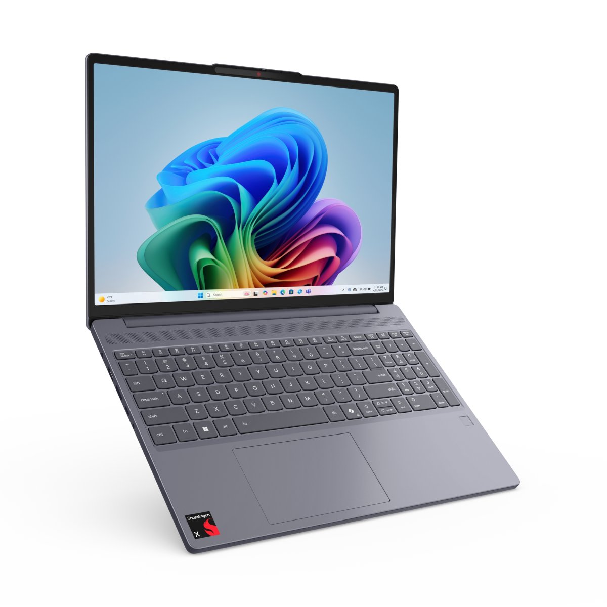 Lenovo IdeaPad Slim 3 15Q8X10 Copilot+ PC Snapdragon X1-26-100 Laptop 38.9 cm (15.3") WUXGA 16 GB LPDDR5x-SDRAM 256 GB SSD Wi-Fi 7 (802.11be) Windows 11 Home English Grey - Image 5