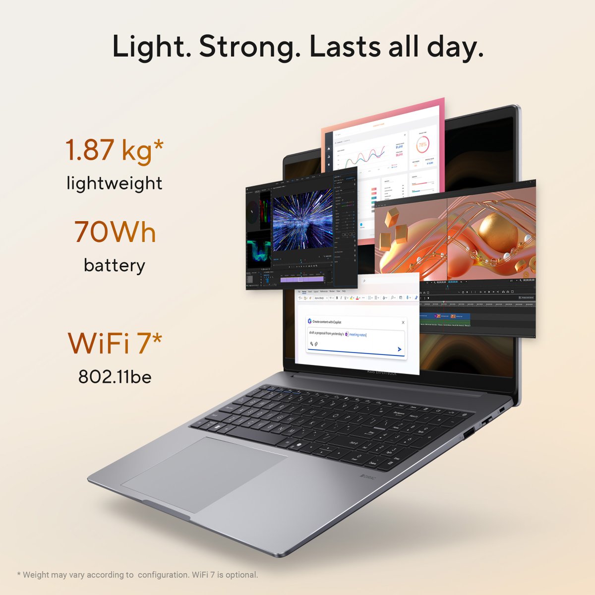 ASUS ExpertBook P3 PM3606CK-R515X AMD Ryzen™ AI 5 330 Laptop 40.6 cm (16") WUXGA 16 GB DDR5-SDRAM 512 GB SSD Wi-Fi 7 (802.11be) Windows 11 Pro Grey - Image 20