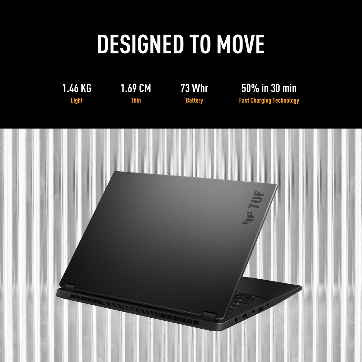ASUS TUF Gaming A14 FA401KM-RG003W AMD Ryzen™ AI 7 350 Laptop 35.6 cm (14") 2.5K 16 GB LPDDR5x-SDRAM 1 TB SSD NVIDIA GeForce RTX 5060 Wi-Fi 6E (802.11ax) Windows 11 Home Belgian Grey - Image 19