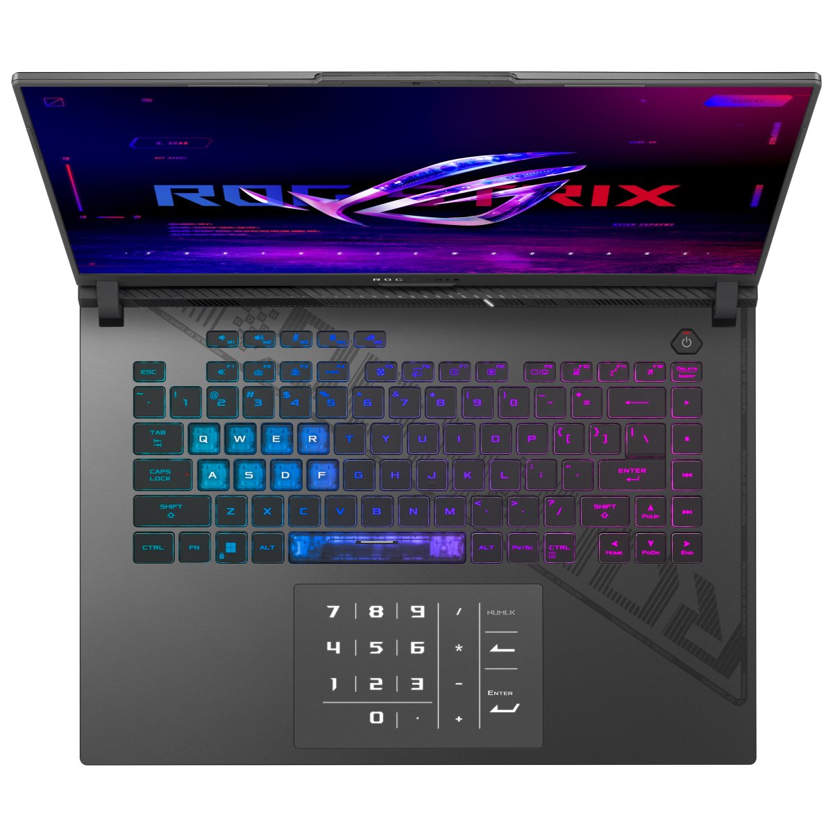 ASUS ROG Strix G16 G614JU-N3147W Intel® Core™ i5 i5-13450HX Laptop 40.6 cm (16") WUXGA 16 GB DDR5-SDRAM 512 GB SSD NVIDIA GeForce RTX 4050 Wi-Fi 6E (802.11ax) Windows 11 Home Grey - Image 6