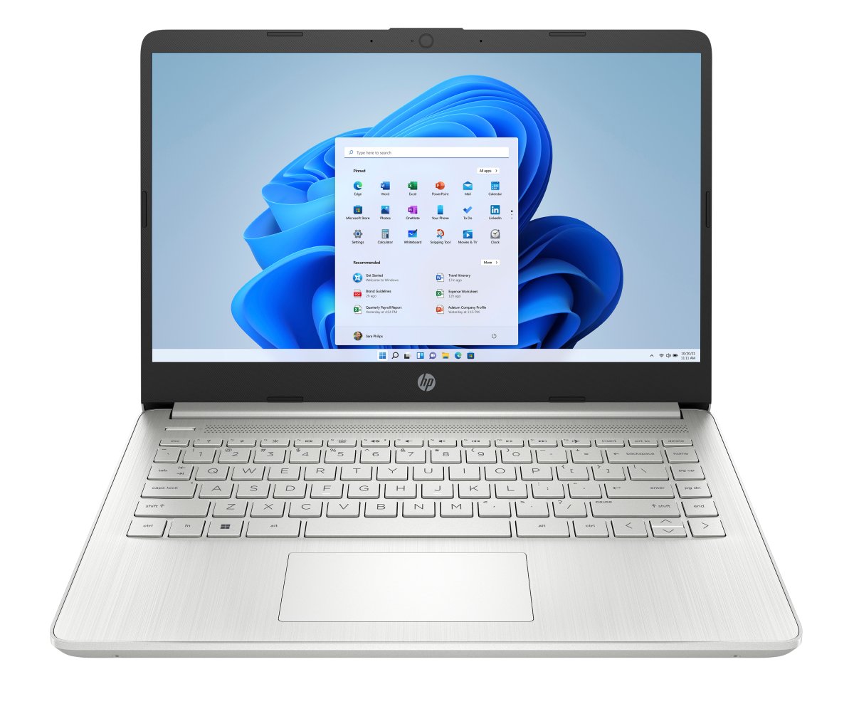 HP 14s-dq5014na Intel® Core™ i7 i7-1255U Laptop 35.6 cm (14") Full HD 8 GB DDR4-SDRAM 512 GB SSD Wi-Fi 5 (802.11ac) Windows 11 Home Silver