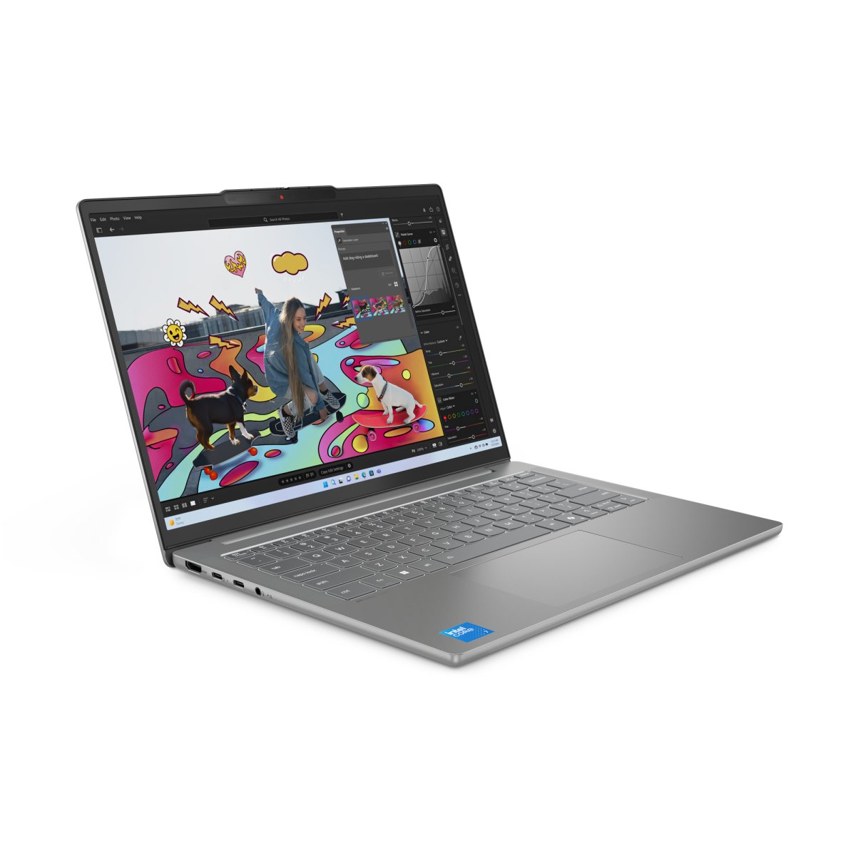 Lenovo IdeaPad Slim 5 14AKP10 Copilot+ PC AMD Ryzen™ AI 5 340 Laptop 35.6 cm (14") WUXGA 24 GB DDR5-SDRAM 1 TB SSD Wi-Fi 7 (802.11be) Windows 11 Home English Grey - Image 6