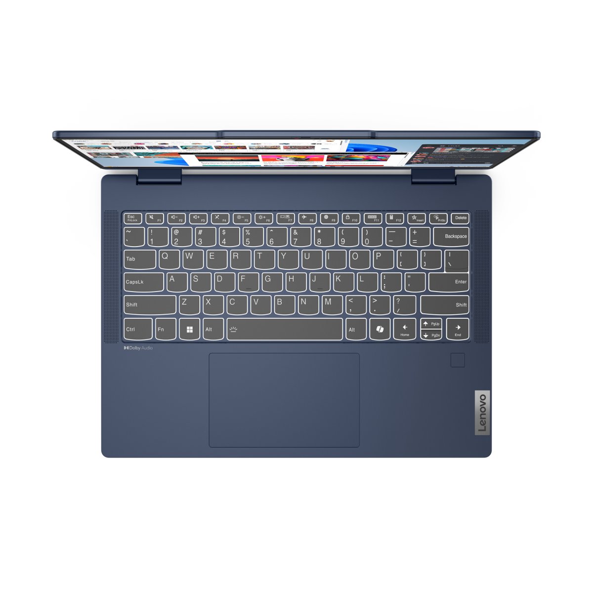Lenovo IdeaPad 5 2-in-1 14IRH9 Intel® Core™ i5 i5-13420H Hybrid (2-in-1) 35.6 cm (14") Touchscreen WUXGA 16 GB LPDDR5x-SDRAM 512 GB SSD Wi-Fi 6 (802.11ax) Windows 11 Home English Blue - Image 3