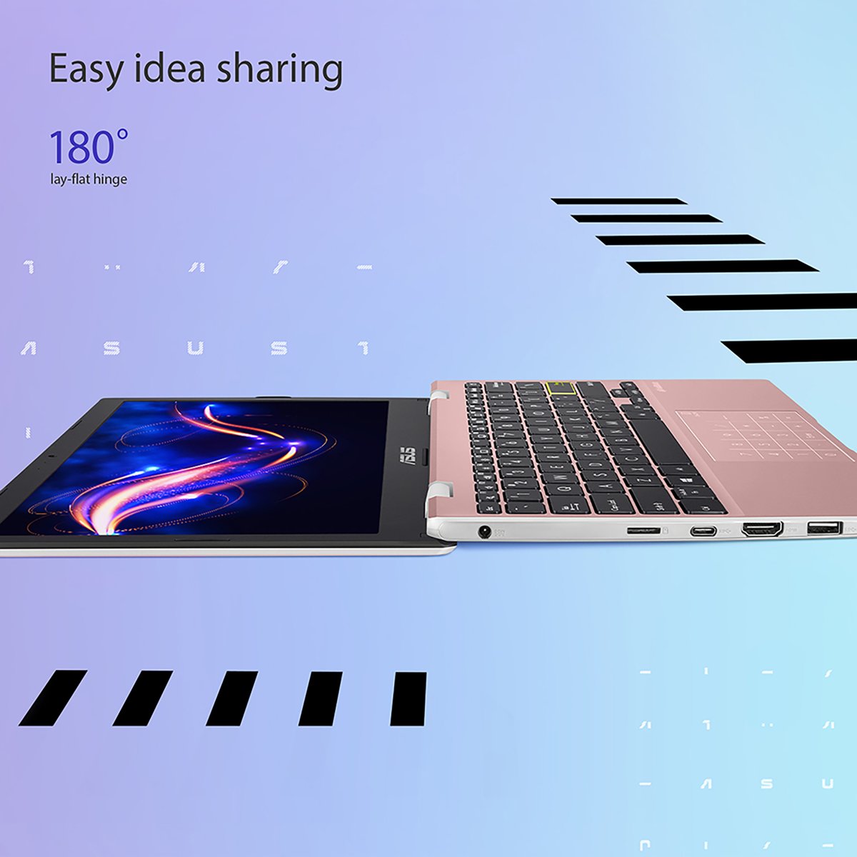 ASUS E210MA-GJ325WS Intel® Celeron® N N4020 Laptop 29.5 cm (11.6") HD 4 GB DDR4-SDRAM 64 GB eMMC Wi-Fi 5 (802.11ac) Windows 11 Home in S mode Pink - Image 9