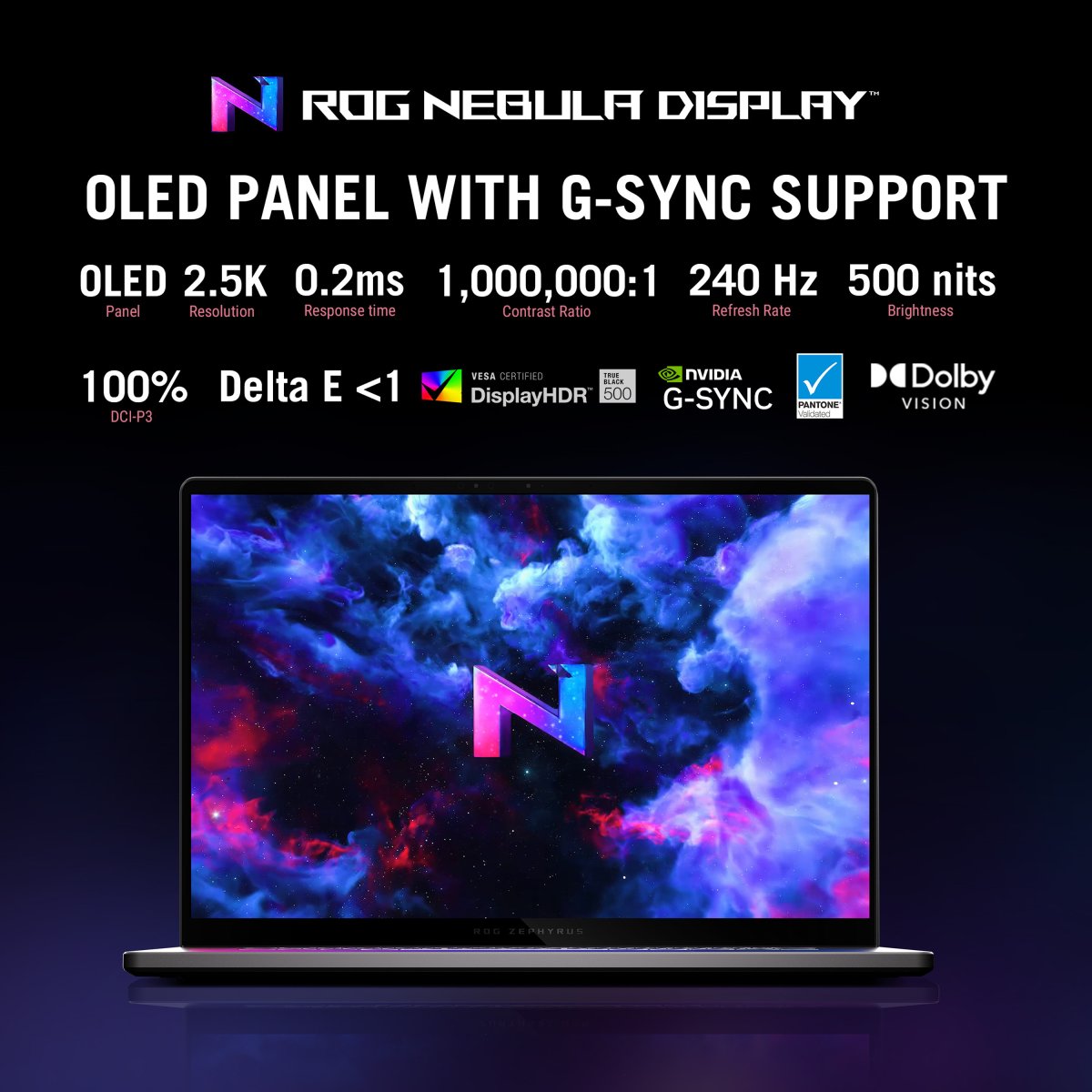ASUS ROG Zephyrus G16 GA605WI-QR063W Copilot+ PC AMD Ryzen AI 9 HX 370 Laptop 40.6 cm (16") WQXGA 32 GB LPDDR5x-SDRAM 1 TB SSD NVIDIA GeForce RTX 4070 Wi-Fi 7 (802.11be) Windows 11 Home Black, Grey - Image 28