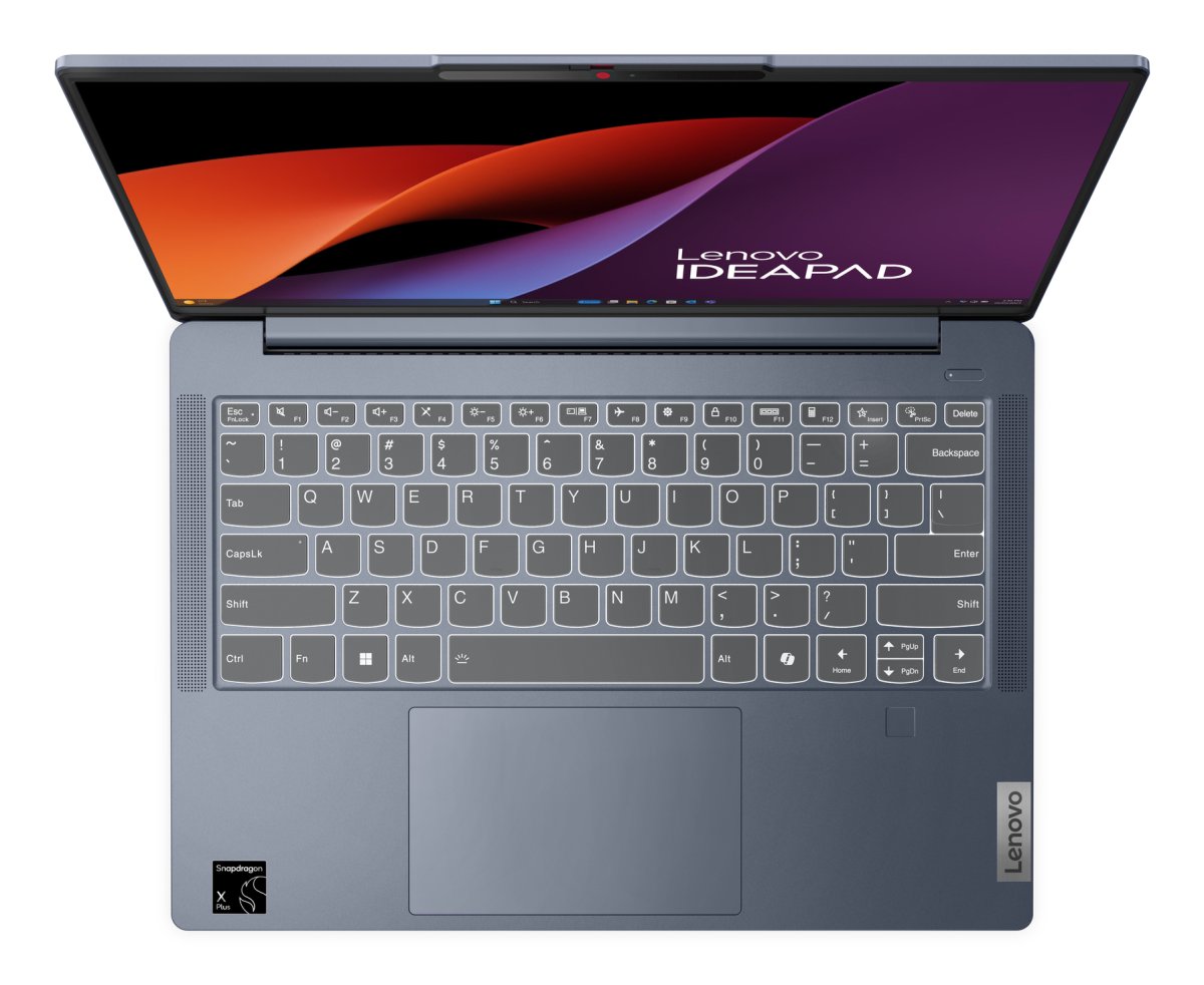 Lenovo IdeaPad Slim 5 14Q8X9 Copilot+ PC Snapdragon X1P-42-100 Laptop 35.6 cm (14") WUXGA 16 GB LPDDR5x-SDRAM 512 GB SSD Wi-Fi 7 (802.11be) Windows 11 Home UK English Blue - Image 5