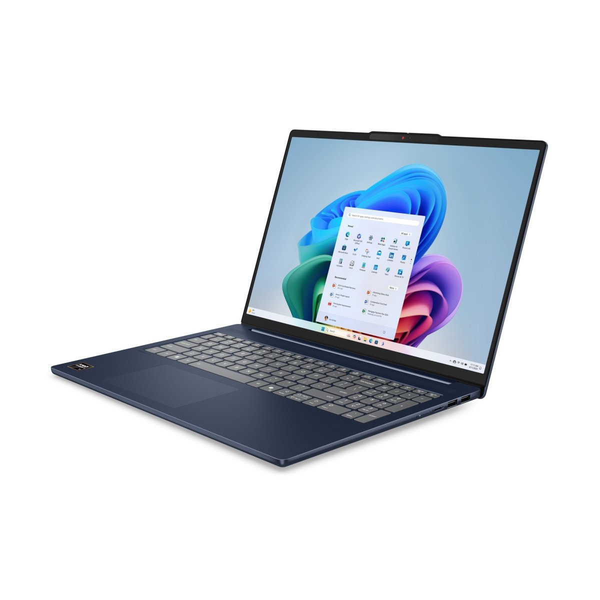 Lenovo IdeaPad Slim 5 16AKP10 Copilot+ PC AMD Ryzen™ AI 7 350 Laptop 40.6 cm (16") WUXGA 24 GB DDR5-SDRAM 1 TB SSD Wi-Fi 7 (802.11be) Windows 11 Home English Blue - Image 8
