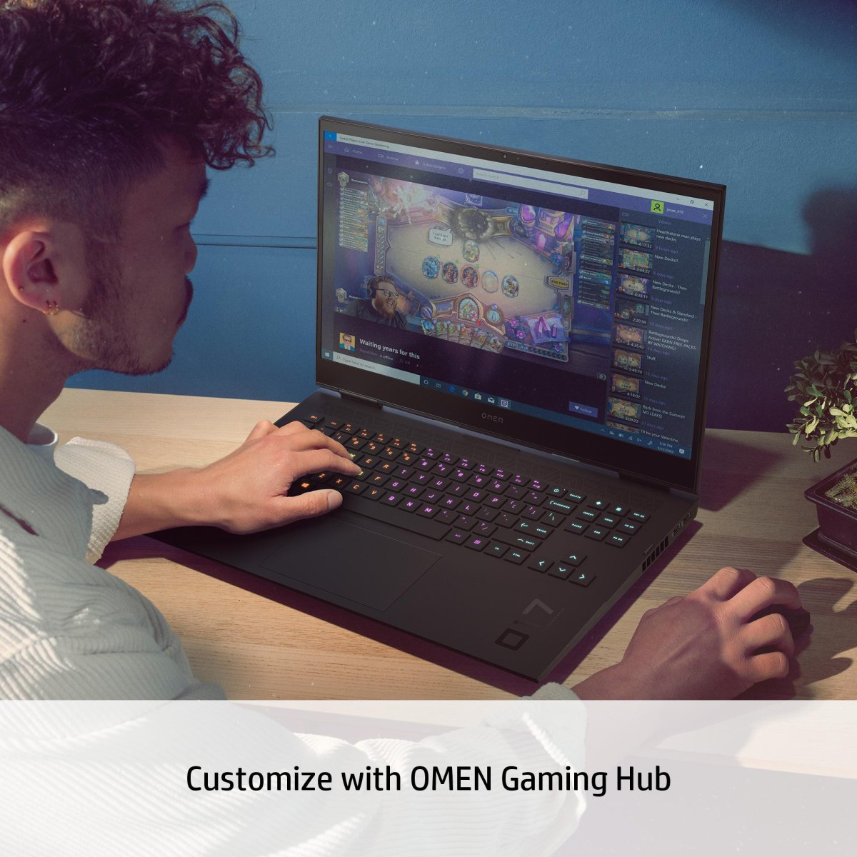 OMEN by HP 17-ck0015na Intel® Core™ i7 i7-11800H Laptop 43.9 cm (17.3") Quad HD 16 GB DDR4-SDRAM 1 TB SSD NVIDIA GeForce RTX 3070 Wi-Fi 6E (802.11ax) Windows 11 Home Black - Image 13