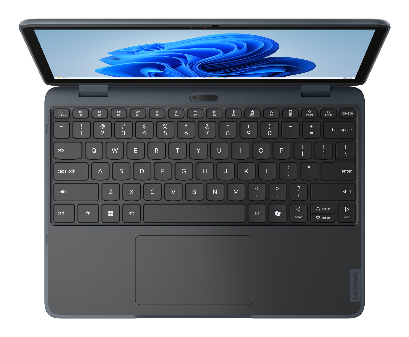 Lenovo 500w 2-in-1 Gen 5 Intel® N N150 Hybrid (2-in-1) 31 cm (12.2") Touchscreen WUXGA 8 GB LPDDR5-SDRAM 128 GB SSD Wi-Fi 6E (802.11ax) Windows 11 Pro English Grey - Image 5